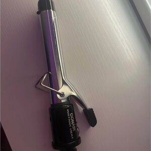 conair Instant Heat Curling Iron - Silver and Black